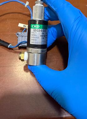 CKD电磁阀USG3-6-2-D，DC12V，带线，件，—议价