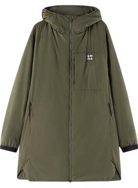 超轻超暖长款保暖棉服外套