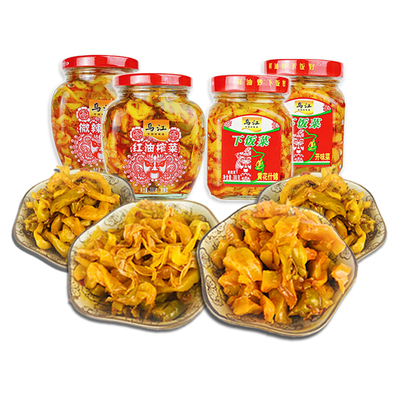 300G*3瓶玻璃罐开味下饭菜