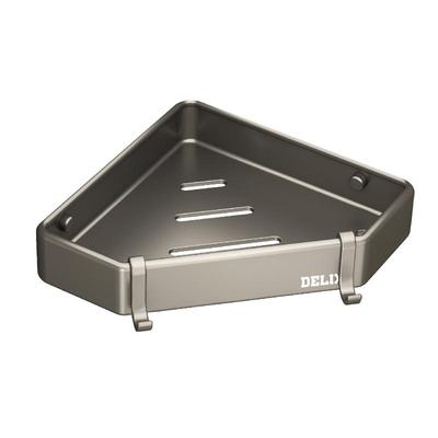 德力西太空铝枪灰免打孔置物架