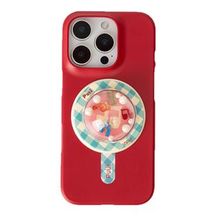 【卢昱晓同款】适用苹果15pro调色板系列手机壳16promax苹果17pro纯色简约17promax全包16/15带支架ins手机壳