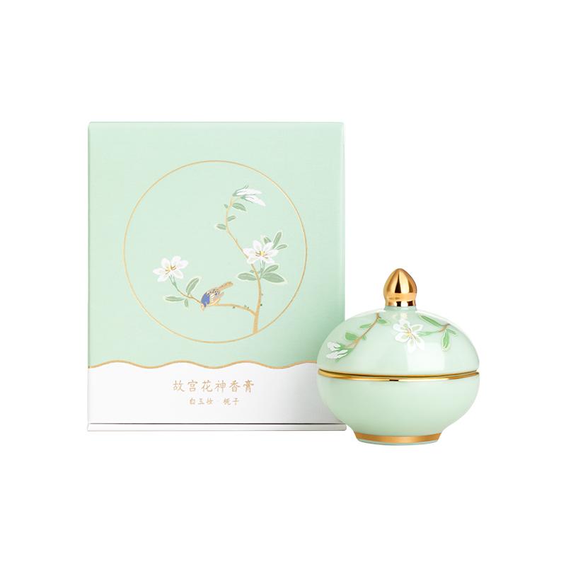 和玺故宫文创十二花神香膏固体香水淡香生日新婚伴手教师节礼物女