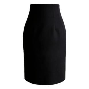 职业半身裙女装春夏纯色一步裙气质中长款西装短裙OL包臀裙工装裙