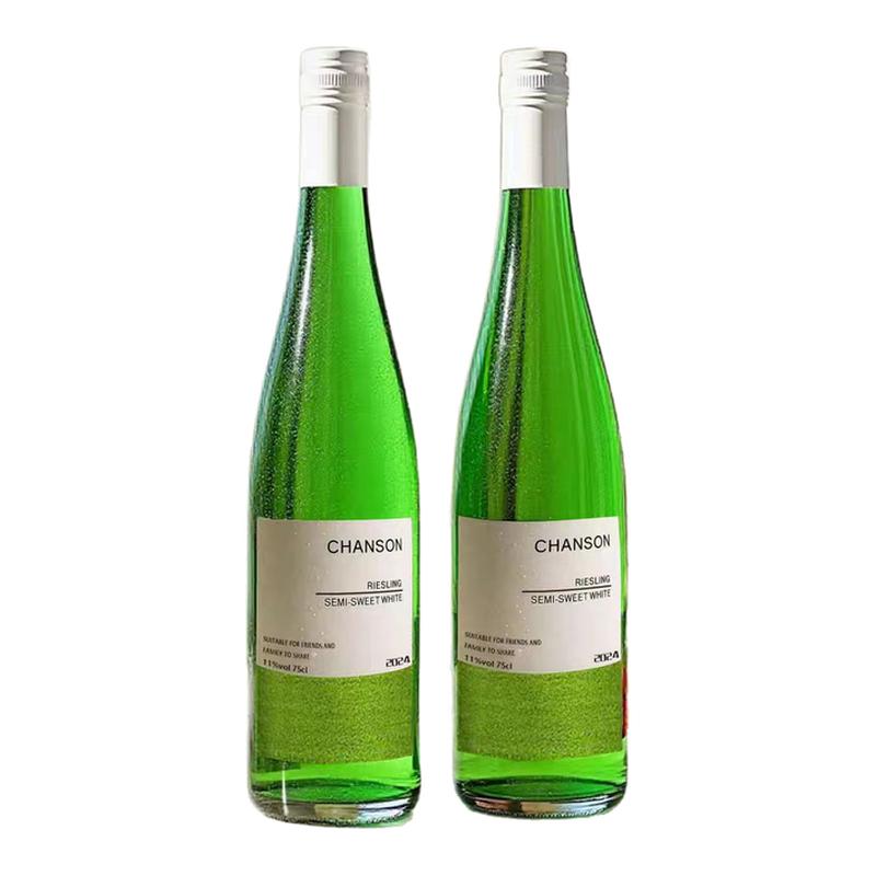 法国雷司令半甜白葡萄酒11.5干白静态葡萄酒