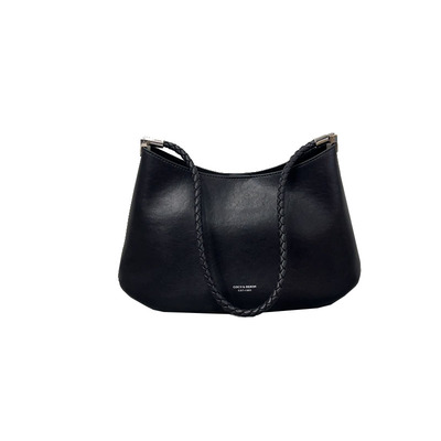 韩版时尚水桶包编织背带腋下单肩