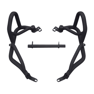 适用于鑫隆无极500AC护杠525AC加粗保险杠后货架大撑主站架改装件