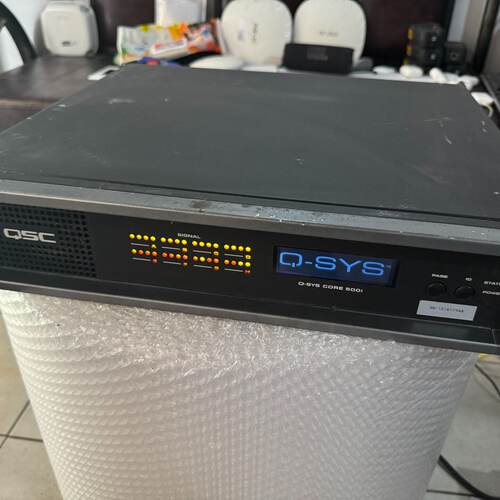 QSC q-sys core 500i io音频处理器，带四议价