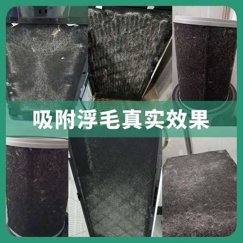 跨境小型宠物空气净化器智能除臭味 清新器杀菌除尘吸毛神器