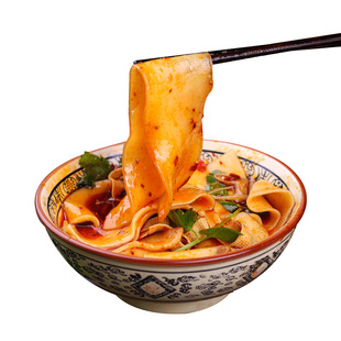 甘肃特产定西宽粉土豆粉条马铃薯大宽韭叶粉圆火锅食材商用土豆粉