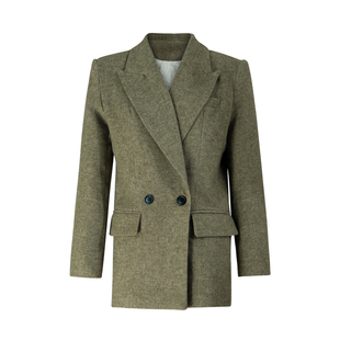 MD千亿【风度翩翩】2025冬季新款轻奢气质时尚休闲毛呢套装