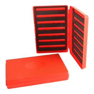 飞钓饵盒彩色硬壳中号飞蝇毛钩盒外贸出口八色FX麦凯诗店主推荐