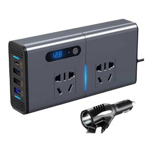 车载逆变器电源转换器大功率24V12V转220V伏变压器汽车插座200W