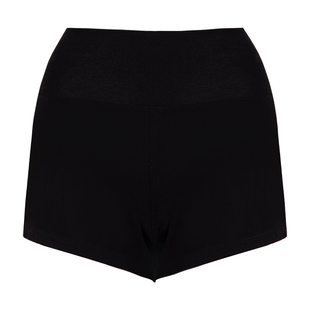 danzbaby高腰舞蹈短裤女三分裤练功裤黑色芭蕾舞打底裤舞蹈裤B145