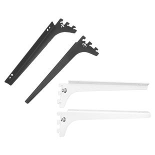 【鑫固】加厚AA柱黑白色层板托 玻璃木板托臂支架书架展示架配件