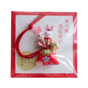 日本进口京都 手工纸质布艺香袋 随身手机端午包包挂件