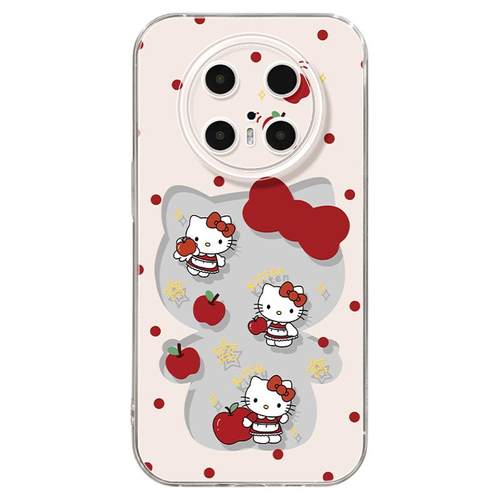 适用华为mate80pro手机壳女款mate70保护套硅胶40epro全包防摔50por软壳RS高级m60超火meta镂空pro+新款KT猫