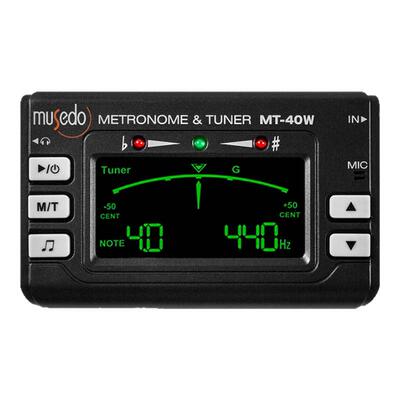 小天使MT-40W管乐专用调音器长笛萨克斯黑管小号通用器校音节拍器