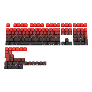 鸿运当头侧刻PBT渐变透光磁轴键盘键帽87/108键atk a87 ace68pro