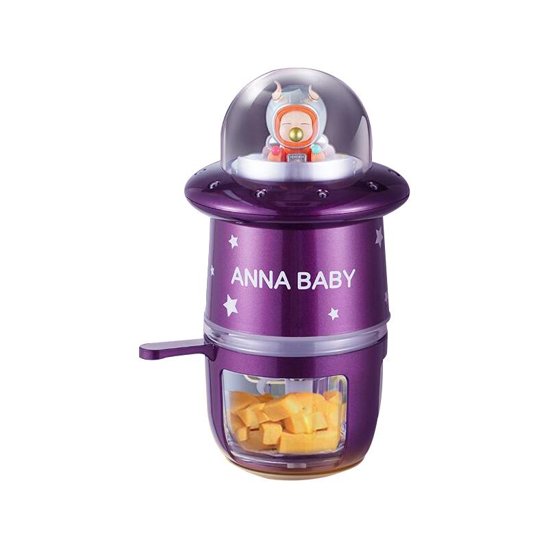 Annababy宇航员婴儿小型辅食机肉泥搅拌料理机宝宝专用打泥破壁机