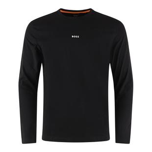 【自营】Hugo Boss/雨果博斯男士休闲logo圆领长袖T恤衫 50473286