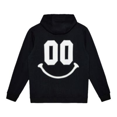UH正品笑脸套头帽衫卫衣印花宽松