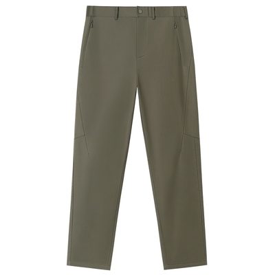 全棉时代男士休闲裤梭织长裤商务裤通勤百搭休闲春束脚裤裤子夏装