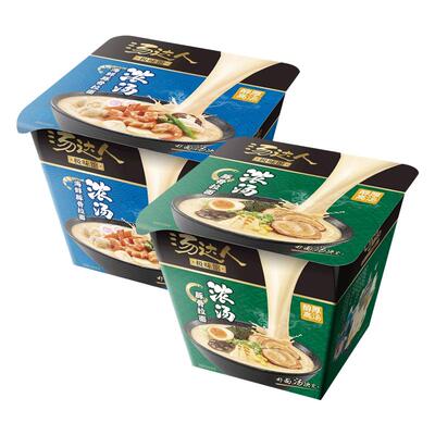 统一官方旗舰店汤达人极味馆浓汤豚骨拉面海鲜豚骨方便面泡面