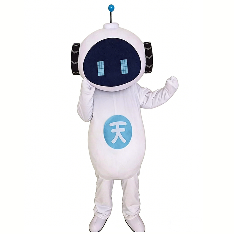 机器人AI表演行走道具卡通人偶