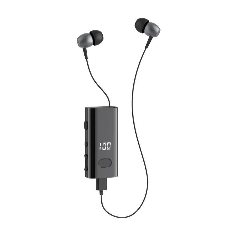 MP3插卡新款领夹式蓝牙耳机