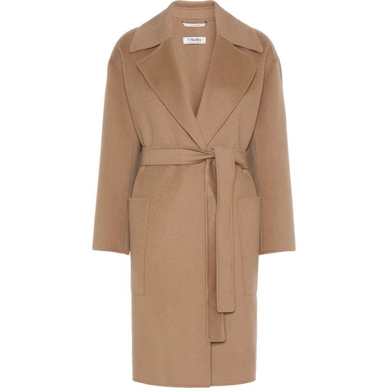 MaxMara 2026早秋新品女装绵羊毛双面呢大衣9016086106