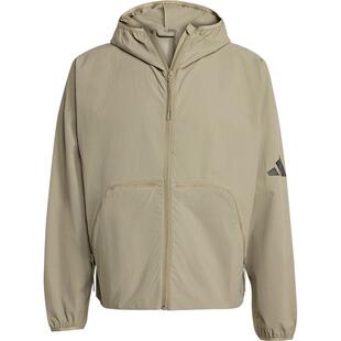 Adidas/阿迪达斯官方正品MYSHELTER男士宽松连帽休闲外套JW3631