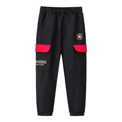 【CNY新年系列】匡威童装男童长裤冬季新款百搭束脚工装运动卫裤