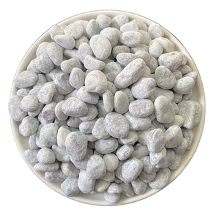 50斤灰色水洗石浅灰色洗米石日式枯山水石子庭院装饰园林灰色砾石