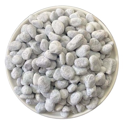 浅灰色砾石日式枯山水装饰石子