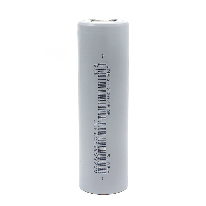 全新亿纬50E动力21700锂电池5000mAh3.7v平头3C动力15A放电动车组