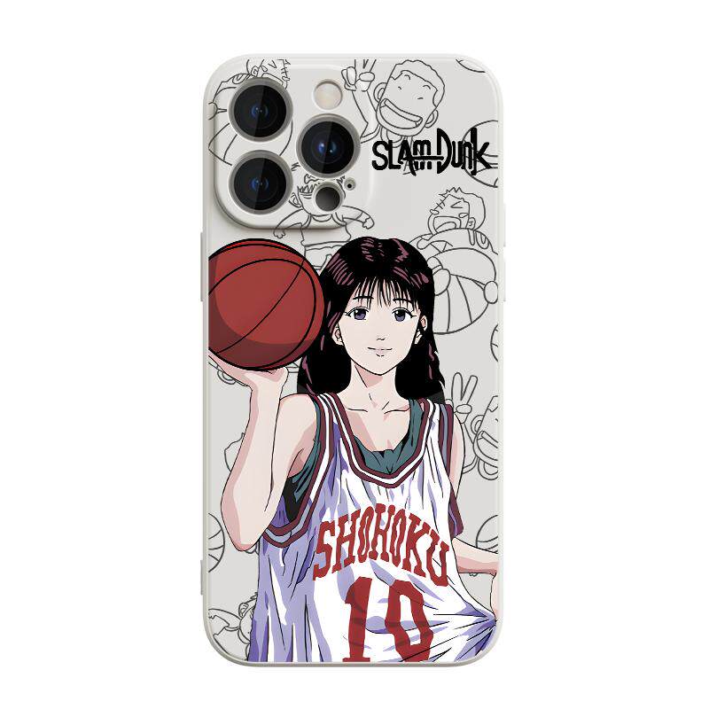 灌篮高手手机壳苹果14promax情侣iphone13mini新款12pro樱木花道11男晴子7p防摔xr适用xsmax