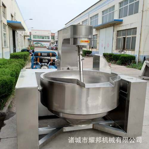 大型全自动豆沙馅料炒锅 不锈钢月饼馅料炒锅 仿人工搅拌炒馅料机