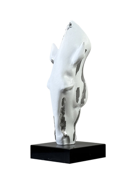 创意家居摆件装饰品艺术马头雕塑