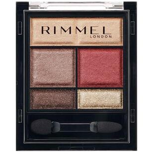 RIMMEL芮谜巧克力五色眼影皇冠 珠光/哑光吉田朱里KAJIERI同款
