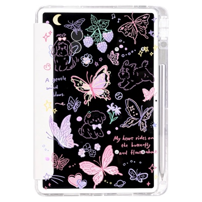 morock旋转透明华为平板保护壳