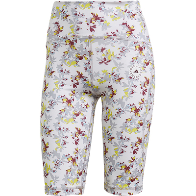 Adidas/阿迪达斯正品女士纯色花卉印花高腰休闲短裤GL5829