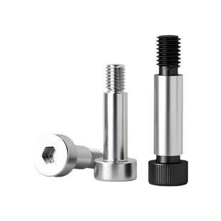 304不锈钢内六角塞打螺丝12.9级轴肩凸肩等高限位台阶螺栓M3M4M20