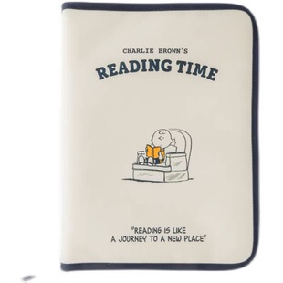 橘子酱x  日系卡通史努比多功能收纳包ipad11寸平板电脑包便捷包