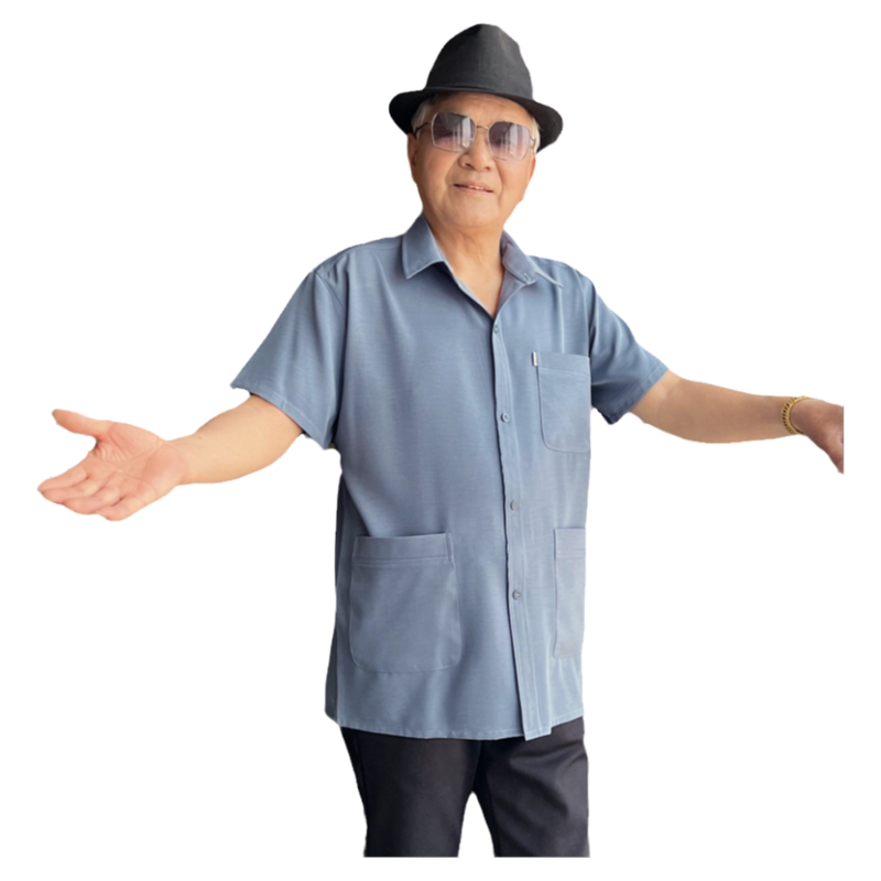 夏季短袖长裤透气长袖两件套