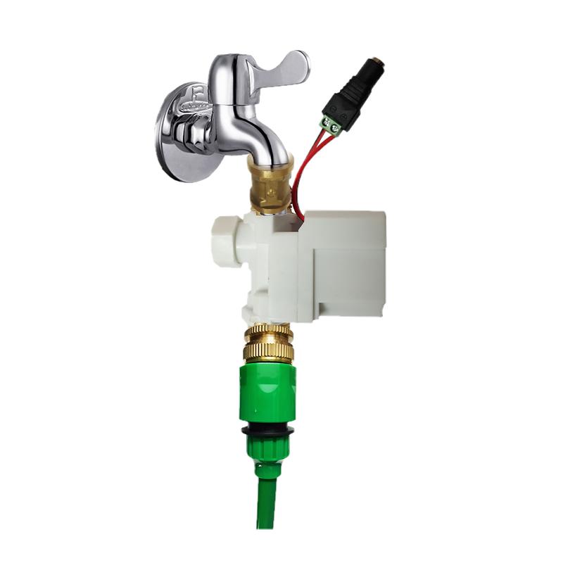 自来水自动关水器补水器开关控制器水龙头定时放水器4分阀电磁阀