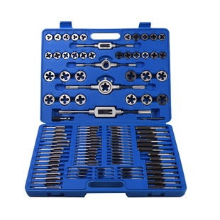 丝锥板牙套装五金工具手用丝攻扳手板牙绞手公制丝攻组合套装