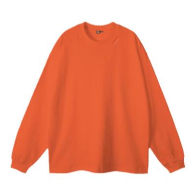 DNAHWK经典255g印花长袖T恤春夏新款简约休闲基础百搭圆领打底衫