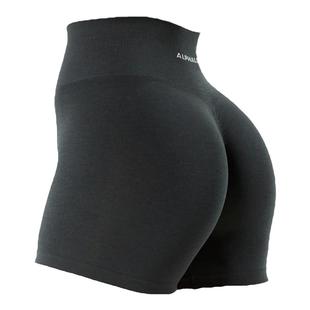 正品现货ALPHALETE阿尔法AMPLIFY SHORTS提臀瑜伽高腰健紧身短裤