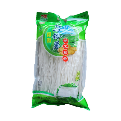 甘肃味道平凉特产庄浪手工制作纯洋芋马铃薯土豆细粉条1000克特惠