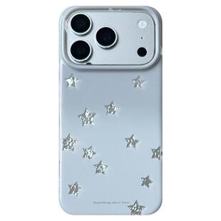 由里公园ins韩系高级感灰白渐变银色星河17适用17pro苹果17ProMax手机壳iPhone16全包14新款16Promax保护套